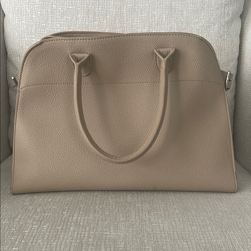 Tan Leather Shoulder Bag